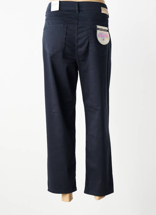 Pantalon 7/8 elasticitate mărime normală albastru ANNA MONTANA femme