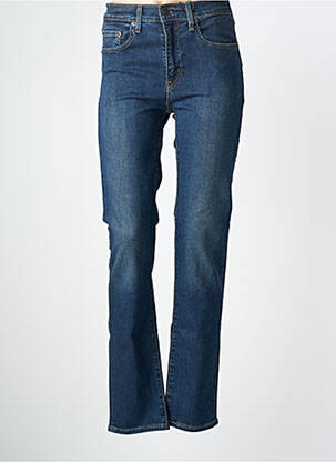 Blugi cu croială slim elasticitate mărime normală albastru închis LEVI'S femeie