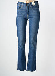 Blugi cu croială slim elasticitate mărime normală albastru deschis LEVIS femme