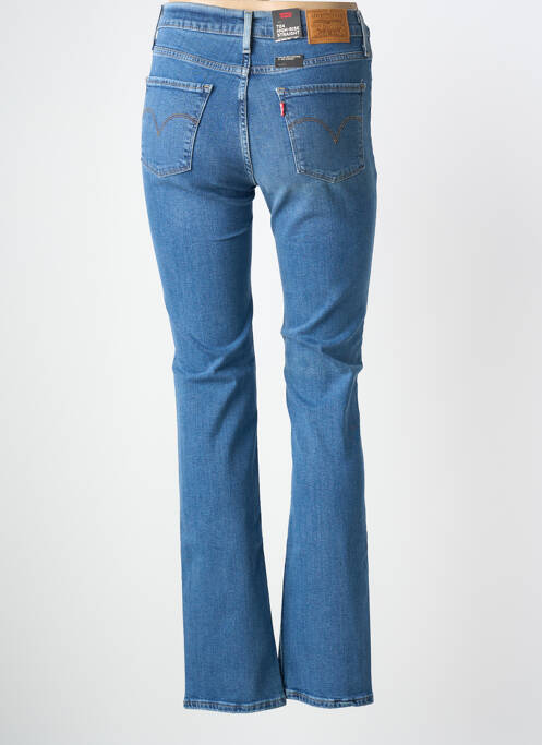 Blugi cu croială slim elasticitate mărime normală albastru LEVIS femme