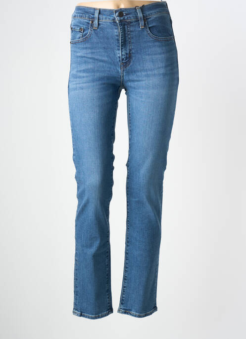 Blugi cu croială slim elasticitate mărime normală albastru LEVIS femme