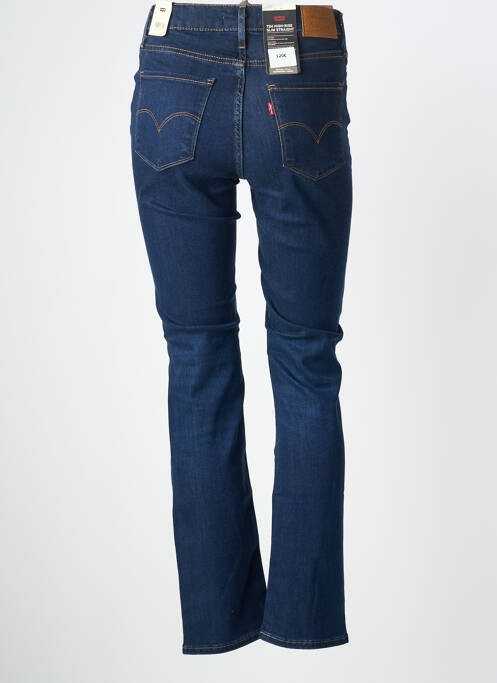 Blugi cu croială slim elasticitate mărime normală albastru LEVIS femme
