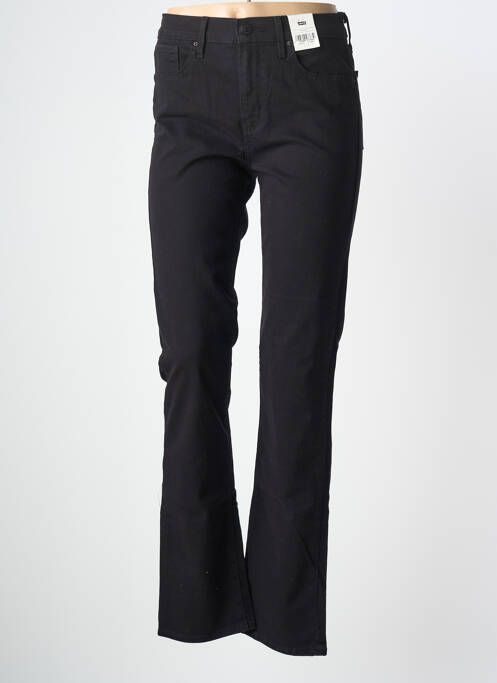 Blugi cu croială slim elasticitate mărime normală negru LEVIS femme