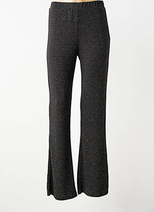 Pantalon evazat talie elastică negru VERO MODA femeie