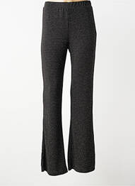 Pantalon evazat talie elastică negru VERO MODA femme