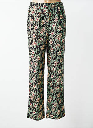 Pantalon drept talie elastică negru VERO MODA femeie