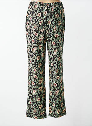 Pantalon drept talie elastică negru VERO MODA femeie