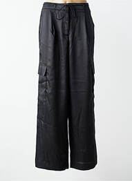 Pantalon cargo talie elastică negru Y.A.S femme