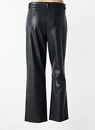 Pantalon drept închidere cu fermoar sub clapetă cu cârlig negru VERO MODA femeie