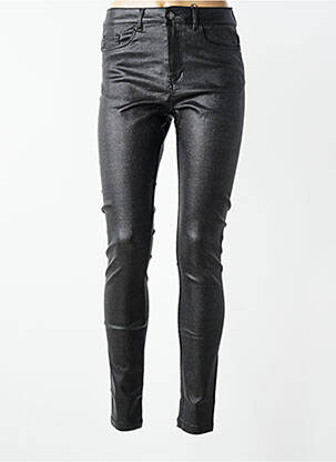Pantalon slim buzunare negru NOISY MAY femeie