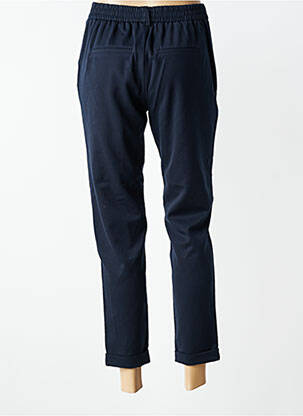 Pantalon 7/8 talie elastică albastru VERO MODA femeie