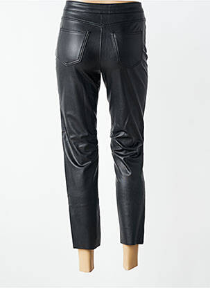 Pantalon 7/8 închidere cu fermoar sub clapetă cu nasturi negru VERO MODA femeie