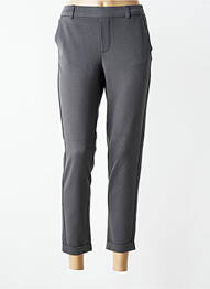 Pantalon 7/8 talie elastică gri VERO MODA femme