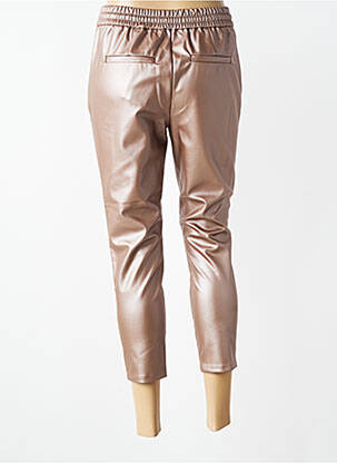 Pantalon 7/8 talie elastică roz VERO MODA femeie