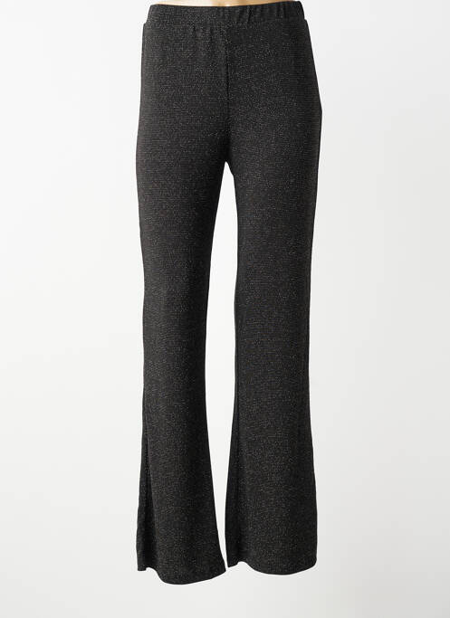 Pantalon evazat talie elastică negru VERO MODA femme