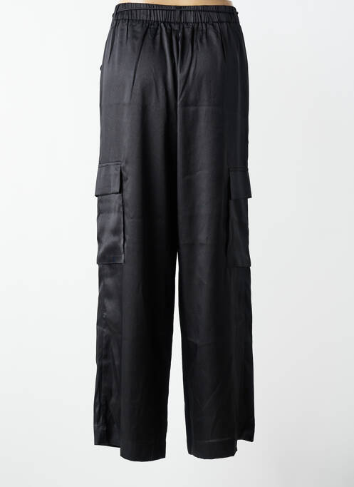 Pantalon cargo talie elastică negru Y.A.S femme