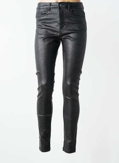 Pantalon slim buzunare negru NOISY MAY femme
