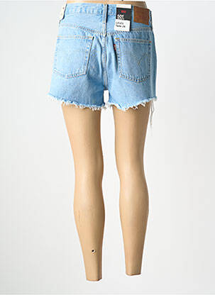 Șort țesătură denim talie înaltă albastru LEVI'S femeie