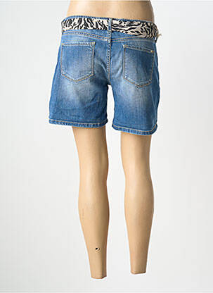 Șort țesătură denim mărime normală albastru LE TEMPS DES CERISES femeie