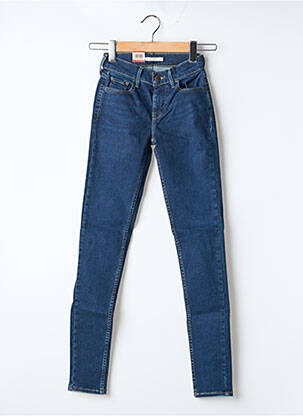 Blugi skinny elasticitate talie joasă albastru LEVI'S femeie