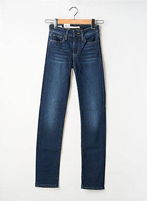 Blugi cu croială slim elasticitate talie înaltă albastru LEVI'S femeie