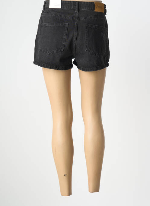 Șort țesătură denim talie înaltă negru ONLY femme