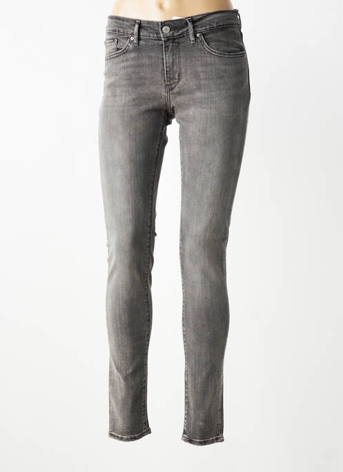 Blugi cu croială slim elasticitate mărime normală gri LEVIS femme