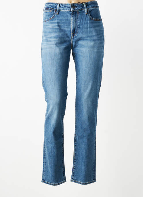 Blugi cu croială slim elasticitate mărime normală albastru LEVIS femme