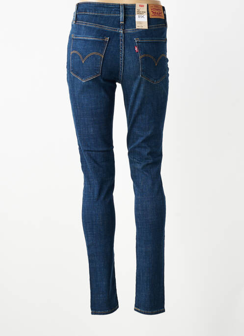 Blugi cu croială slim elasticitate mărime normală albastru LEVIS femme