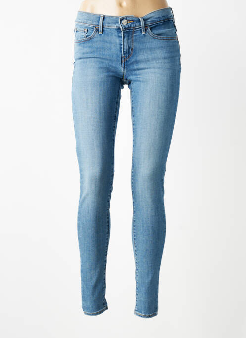 Blugi cu croială slim elasticitate mărime normală albastru LEVIS femme