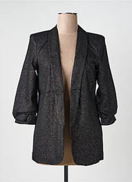 Sacou guler șal negru PIECES femme