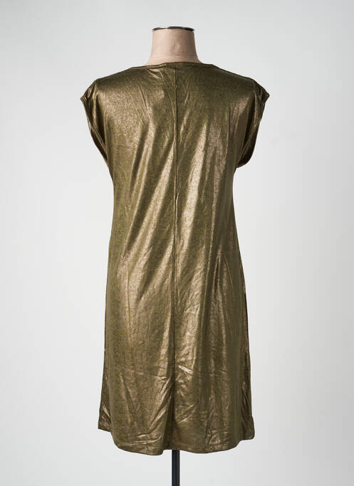 Rochie scurtă mâneci scurte mâneci scurte verde PIECES femme