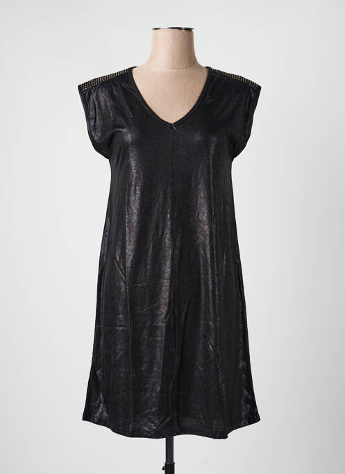 Rochie scurtă mâneci scurte mâneci scurte negru PIECES femme