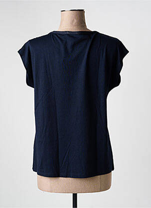 Tricou serigrafie mâneci scurte albastru BETTY BARCLAY femeie