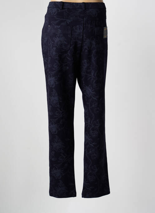 Pantalon slim elasticitate mărime normală albastru CHRISTINE LAURE femme