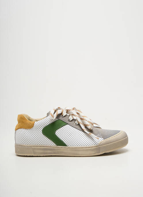 Adidași arcadă plantară vârf rotund alb NATURINO garcon