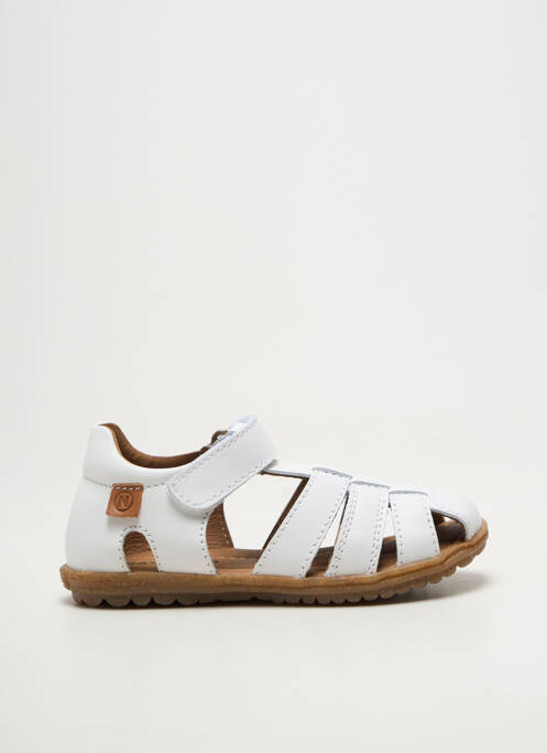 Sandale/pantofi decupați vârf rotund vârf rotund alb NATURINO enfant
