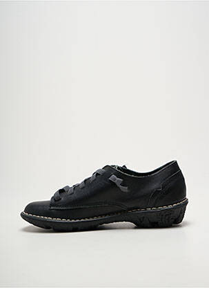 Adidași închidere elastică toc plat până la 3 cm negru NICE femeie