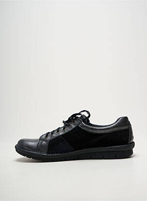 Adidași închidere cu fermoar și șireturi toc plat până la 3 cm negru NICE femeie
