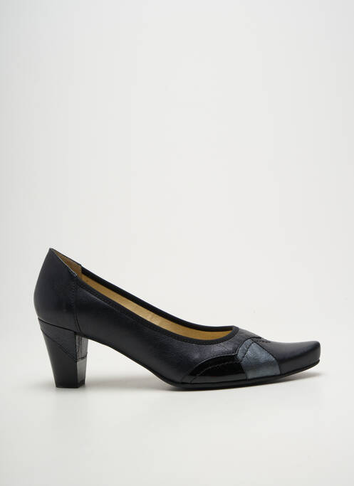 Pantofi cu toc cubanez toc de 4 la 6 cm negru GEO-REINO femme
