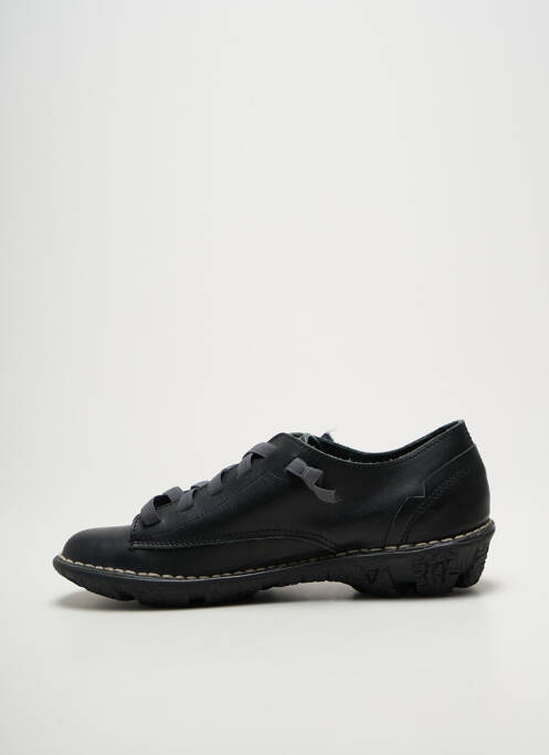 Adidași închidere elastică toc plat până la 3 cm negru NICE femme
