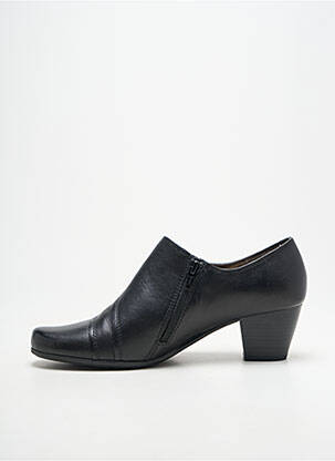 Derby-uri cubanez toc de 4 la 6 cm negru CAPRICE femeie