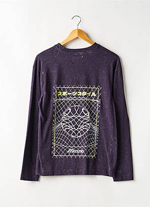 Tricou mâneci lungi mâneci lungi violet MIZUNO femeie