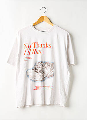 Tricou imprimeu fantezie mâneci scurte bej ASOS femme