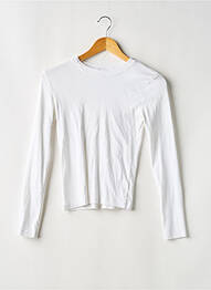 Tricou mâneci lungi mâneci lungi alb TOPSHOP femme