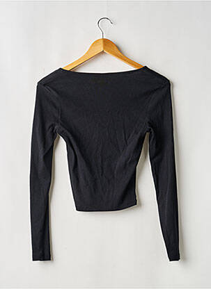 Tricou mâneci lungi mâneci lungi negru ASOS femeie