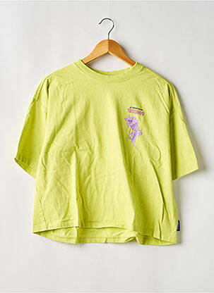 Tricou elasticitate mâneci scurte verde DECATHLON femeie