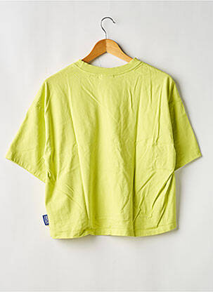 Tricou elasticitate mâneci scurte verde DECATHLON femeie
