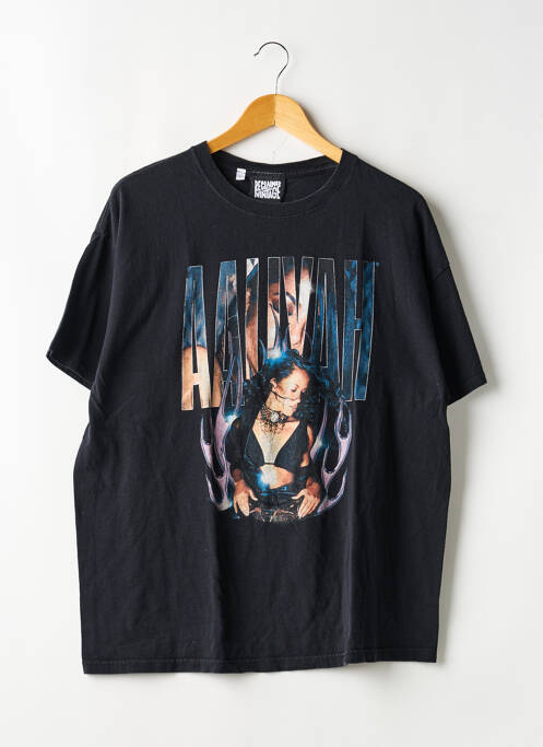 Tricou croială dreaptă mâneci scurte negru RECLAIMED VINTAGE femme