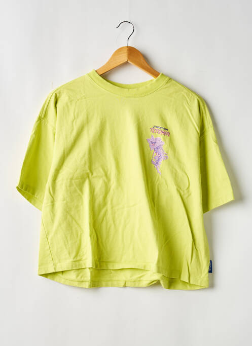 Tricou elasticitate mâneci scurte verde DECATHLON femme